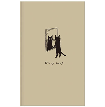 ネコ柄 ベージュ 商品画像